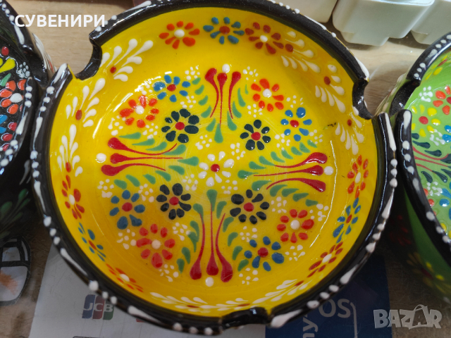 Турска керамика ,ръчна изработка(чаши,чинии,купи,канички,пепелници, подложки), снимка 7 - Други - 44858186