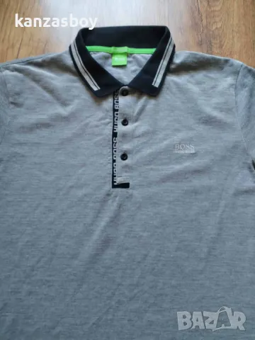 hugo boss green - страхотна мъжка тениска 3XL, снимка 5 - Тениски - 49589262