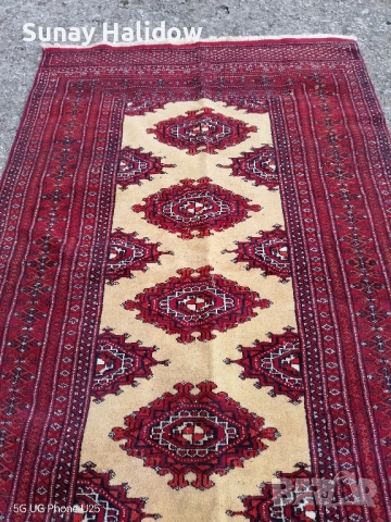 ръчно тъкана пакистанска пътечка , снимка 6 - Пътеки - 51632714