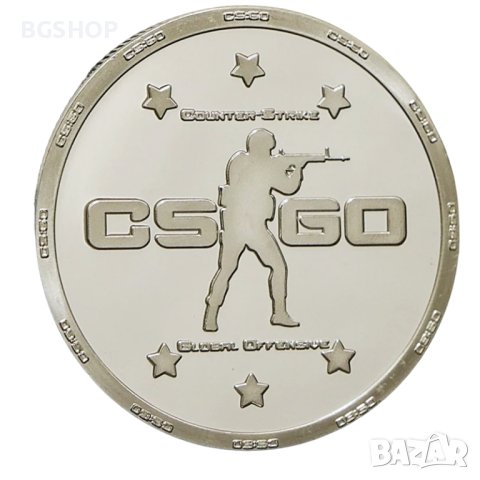 Монета Counter-Strike Global Offensive - Silver, снимка 2 - Нумизматика и бонистика - 43899082