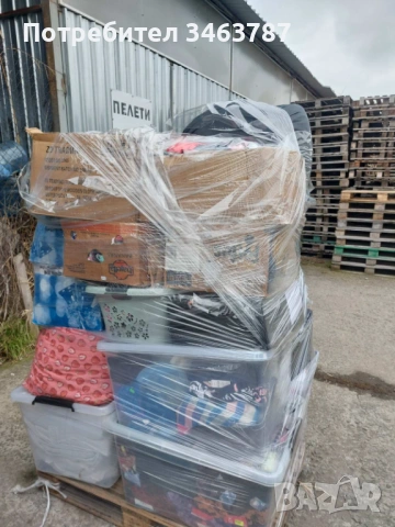 Микс Палети с домашни потреби и дрехи , снимка 4 - Други стоки за дома - 53509991