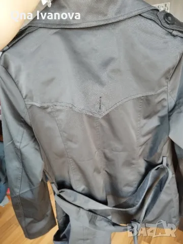 Черно палто, снимка 3 - Палта, манта - 47380719