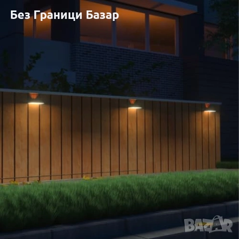 Нова LED соларна лампа за стъпала/пътеки 4000K PIR 350lm водоустойчива, снимка 8 - Лед осветление - 53573264