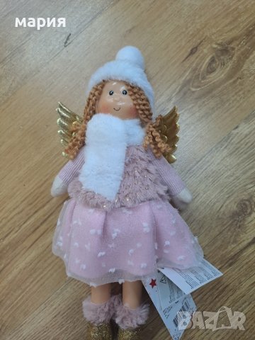 Кукличка ангелче 25 см., снимка 4 - Декорация за дома - 43031539