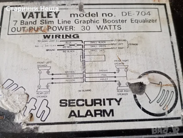Ретро радио касетофон автокасетофон за кола Panasonic със + алармена система , снимка 2 - Други ценни предмети - 47911930