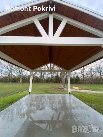 Навеси от дърво, снимка 3 - Дърводелски услуги - 37332782