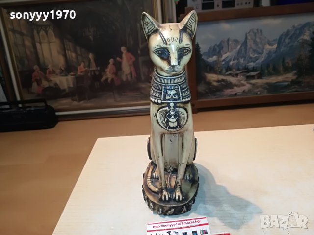 ⭐️КОТКА 30СМ-ВНОС ФРАНЦИЯ 0210221034L, снимка 7 - Антикварни и старинни предмети - 38188632