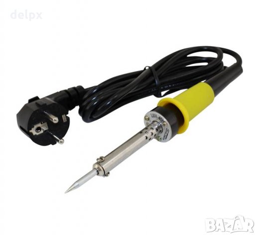 Поялник с права човка и нагревател 220V 100W, снимка 1