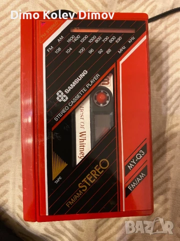 SAMSUNG MY-Q3R Walkman Red с Радио. Mega Rare!