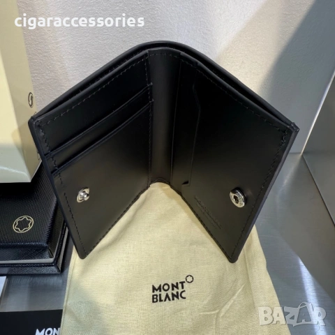 Оригинален Montblanc портфейл – чисто нов, пълен комплект, снимка 5 - Портфейли, портмонета - 53229439
