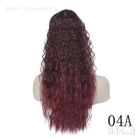 Опаашки от изкуствена коса, снимка 5 - Аксесоари за коса - 33273860