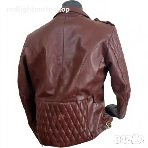 📌 5285 Polo Мъжко кожено яке | Рокерия | Размер S | 80 лв., снимка 2 - Аксесоари и консумативи - 50889269