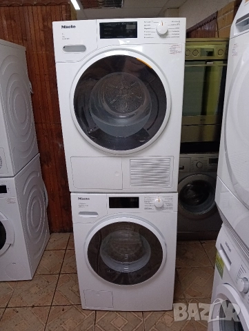 Комплект пералня и сушилня с термопомпа Миеле Miele Modern Life Т1 и W1 Made in Germany Гаранция!, снимка 5 - Перални - 52580157