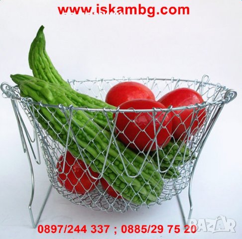 КУХНЕНСКИ ПОМОЩНИК CHEF BASKET - МНОГОФУНКЦИОНАЛЕН ДОМАШЕН УРЕД, снимка 18 - Други - 26930477