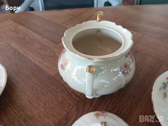 Порцелан Bavaria Edelstein Maria Theresia, снимка 8 - Сервизи - 51407241