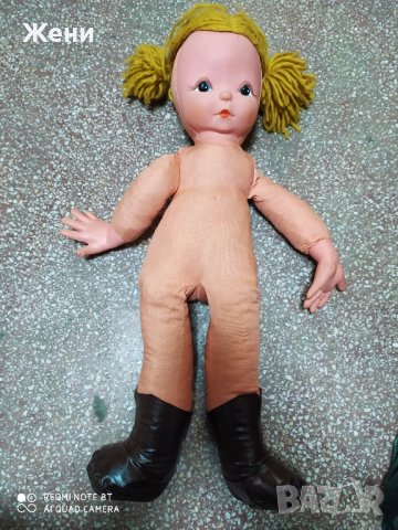 Стара ретро винтидж кукла, 60 см, снимка 3 - Кукли - 44058223