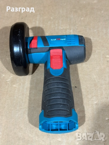 Мини акумулаторен ъглошлайф KraftRoyal 24V 6Ah, безчетков мотор, 2 батерии, зарядно, 5 диска, 18 500, снимка 5 - Ъглошлайфи - 52965171