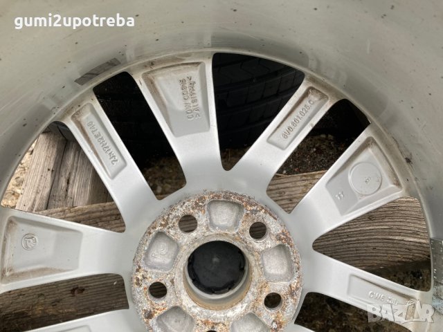 17 джанти 5х100 Skoda Fabia Rapid 7J et46 Polo Vento 215/40/17 Hankook, снимка 6 - Гуми и джанти - 43270860