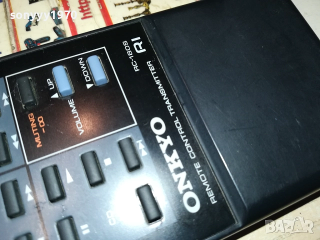 ONKYO R1 RC-180S ORIGINAL REMOTE CONTROL-ВНОС SWISS 2310252009, снимка 3 - Ресийвъри, усилватели, смесителни пултове - 52158901