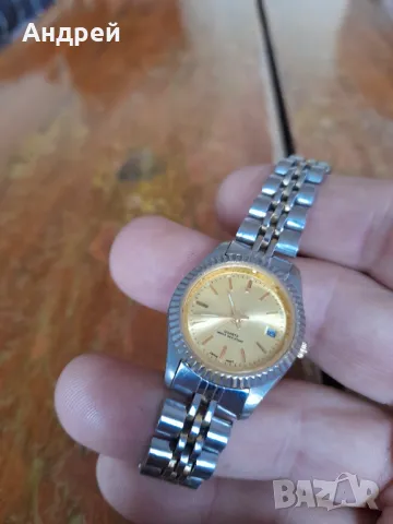 Стар часовник Japan Movt Quartz, снимка 2 - Други ценни предмети - 48417576