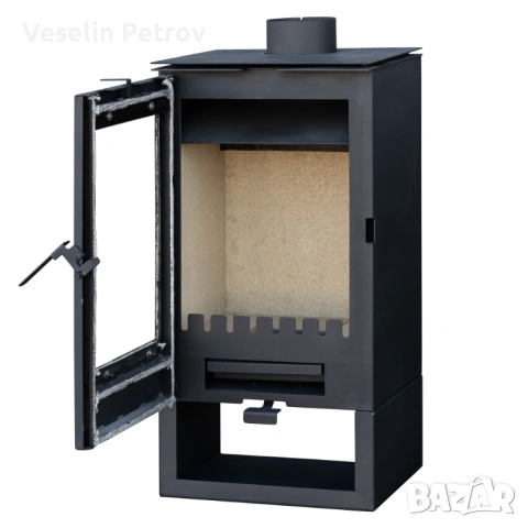Печка на дърва ALAZ 9kW, снимка 4 - Отоплителни печки - 53440838