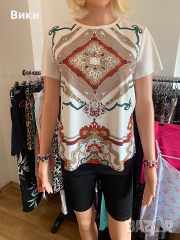 Zara дамска тениска