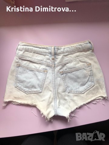 Дънкови къси гащи H&M, снимка 2 - Къси панталони и бермуди - 40821178