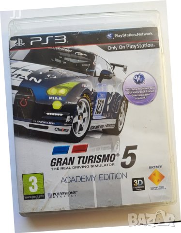 Gran Turismo 5 Academy Edition игра за Ps3 ПС3 Playstation 3