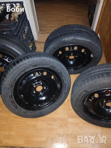 5×100 57.1ц.о.15цола с гуми на тях 195 5515, снимка 16 - Гуми и джанти - 52341942
