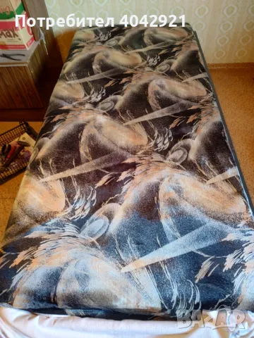 Единично легло с матрак , снимка 2 - Спални и легла - 47561072