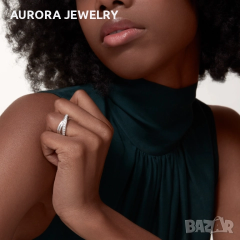 CARTIER Etincelle de Cartier White Gold Diamonds Дамски Пръстен, снимка 8 - Пръстени - 52854774