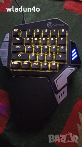 Безжична Геймърска 30% клавиатура за една ръка-68лв, снимка 10 - Клавиатури и мишки - 35458025