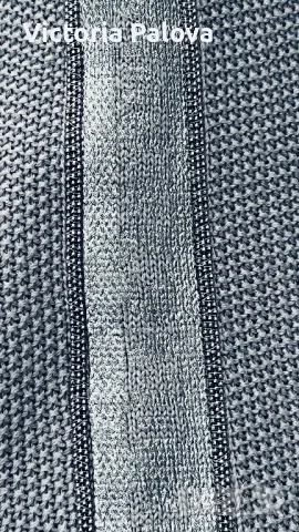 Сива блуза ENJOY THE DAY , снимка 7 - Блузи с дълъг ръкав и пуловери - 47947630