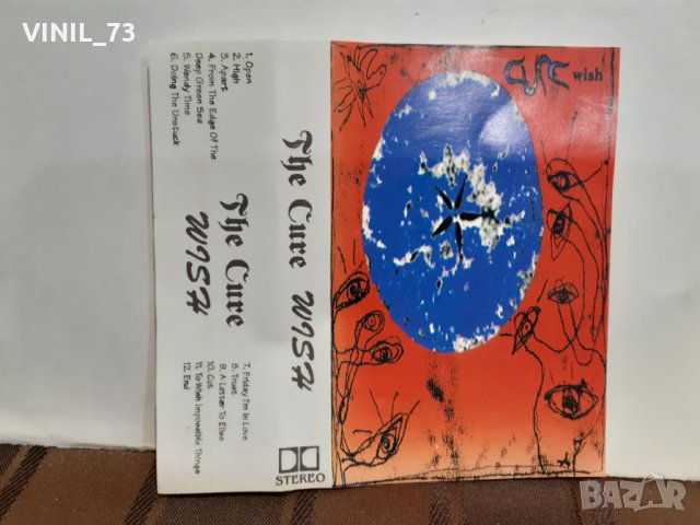 The Cure ‎– Wish, снимка 3 - Аудио касети - 32295588