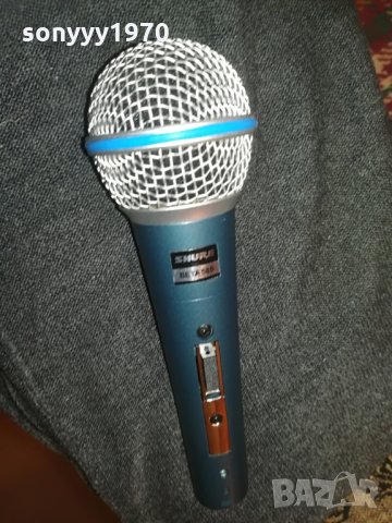 shure beta sm58s-vocal-внос швеицария, снимка 6 - Микрофони - 28514676