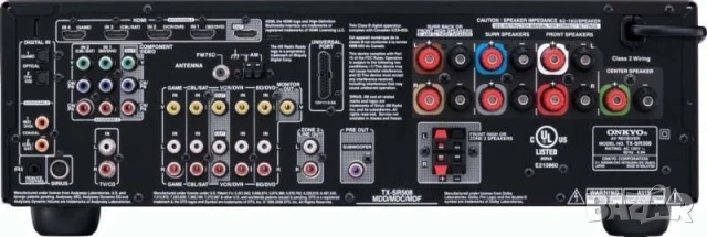 Ресийвър ONKYO TX-SR508, снимка 2 - Ресийвъри, усилватели, смесителни пултове - 51340481