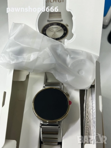 Смарт часовник HUAWEI WATCH GT 4 SILVER  41 MM, снимка 3 - Дамски - 52884427