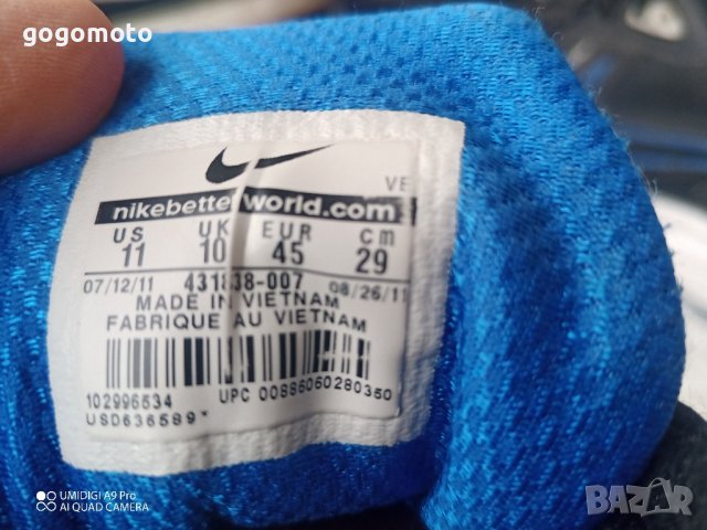 КАТО НОВИ NIKE® RUNNING original  INCINERATE, N- 44 - 45, GOGOMOTO.BAZAR.BG®, снимка 17 - Маратонки - 43644405