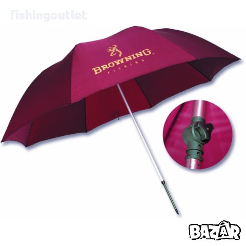 Рибарски чадър Browning XITAN 250см с 100% UV защита, снимка 2 - Такъми - 37782891