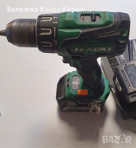 Акумулаторен ударен винтоверт HiKOKI /Hitachi/ DV18DBSL, снимка 2 - Винтоверти - 43743266