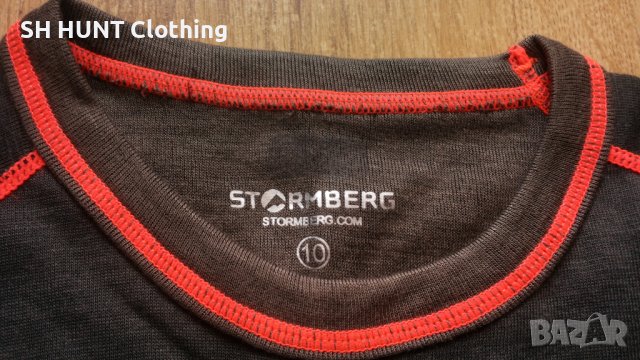 STRMBERG 50% Merino Wool Thermo Kids размер 10 г / 140 см детска термо блуза 50% Мерино Вълна - 414, снимка 6 - Детски Блузи и туники - 43135402
