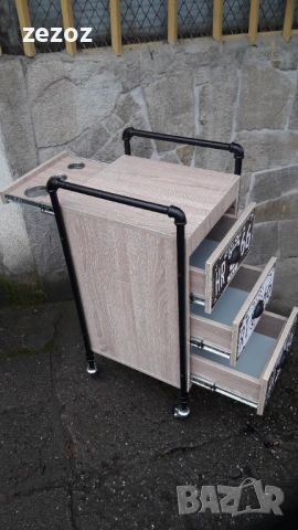 Шкаф-индустриален дизайн-нов, снимка 2 - Шкафове - 53519021