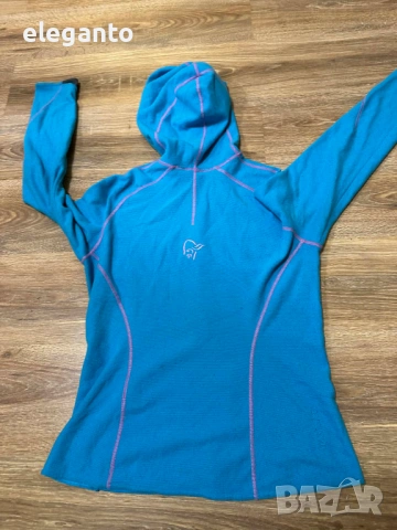 Дамско Fleece  NORRONA 29 Polartec Hoodie , L размер, снимка 6 - Якета - 53539677