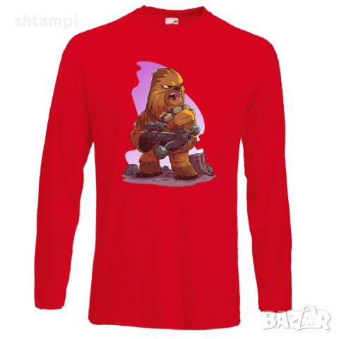 Мъжка тениска Star Wars Chewbacca Star Wars Игра,Изненада,Подарък,Геймър, , снимка 6 - Тениски - 36808670