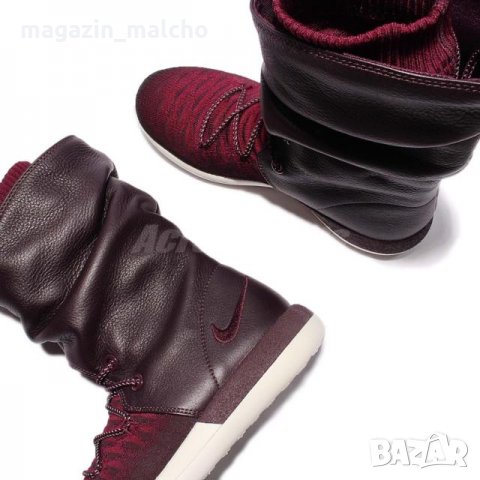 ДАМСКИ МАРАТОНКИ – Nike Roshe Two Flyknit Hi; размери: 36.5, снимка 5 - Маратонки - 28537986