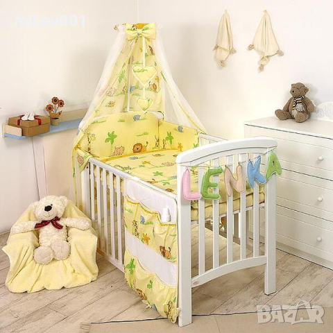  Бебешки спален комплект 135 х 100 см, внос от Германия и Полша, снимка 3 - Спално бельо и завивки - 36437765