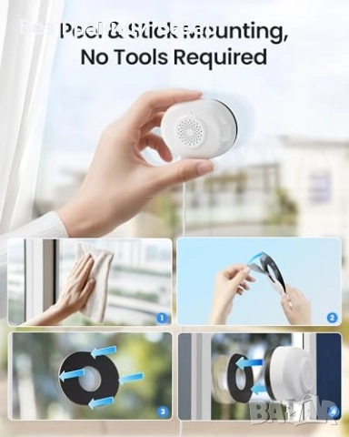 Нова ZOSI 3MP 2K прозоречна камера с пълноцветна нощна визия и AI детекция, снимка 6 - IP камери - 52261326