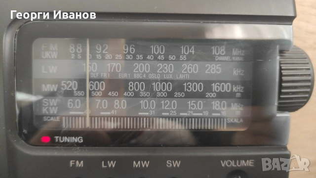 Колекционерско радио Panasonic RF-3500 / GX500, снимка 9 - Радиокасетофони, транзистори - 52909808