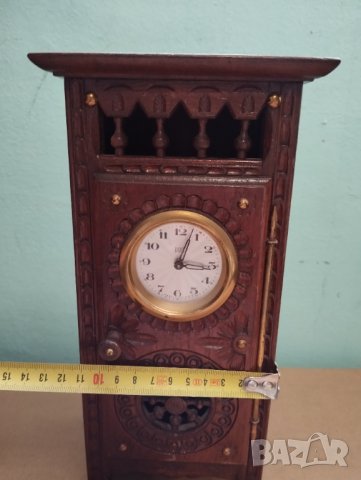 Стар настолен часовник, снимка 4 - Антикварни и старинни предмети - 43347608