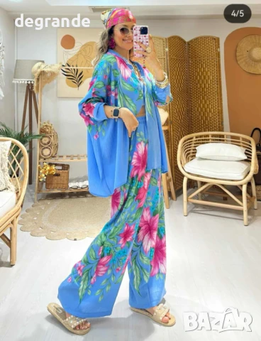 Елегантен летен комплект от две части 